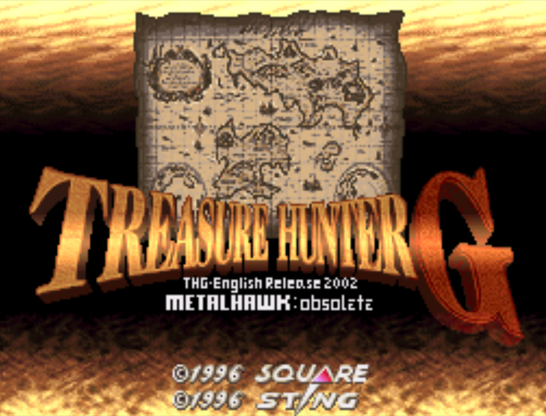 Treasure Hunter G Title Screen